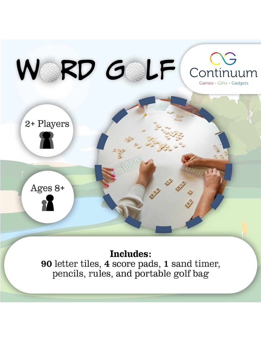 Continuum Games Word Golf Game NWT ⛳️ - Picture 6 of 7